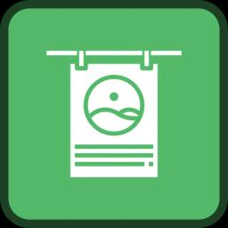 Poster Design Service Icon